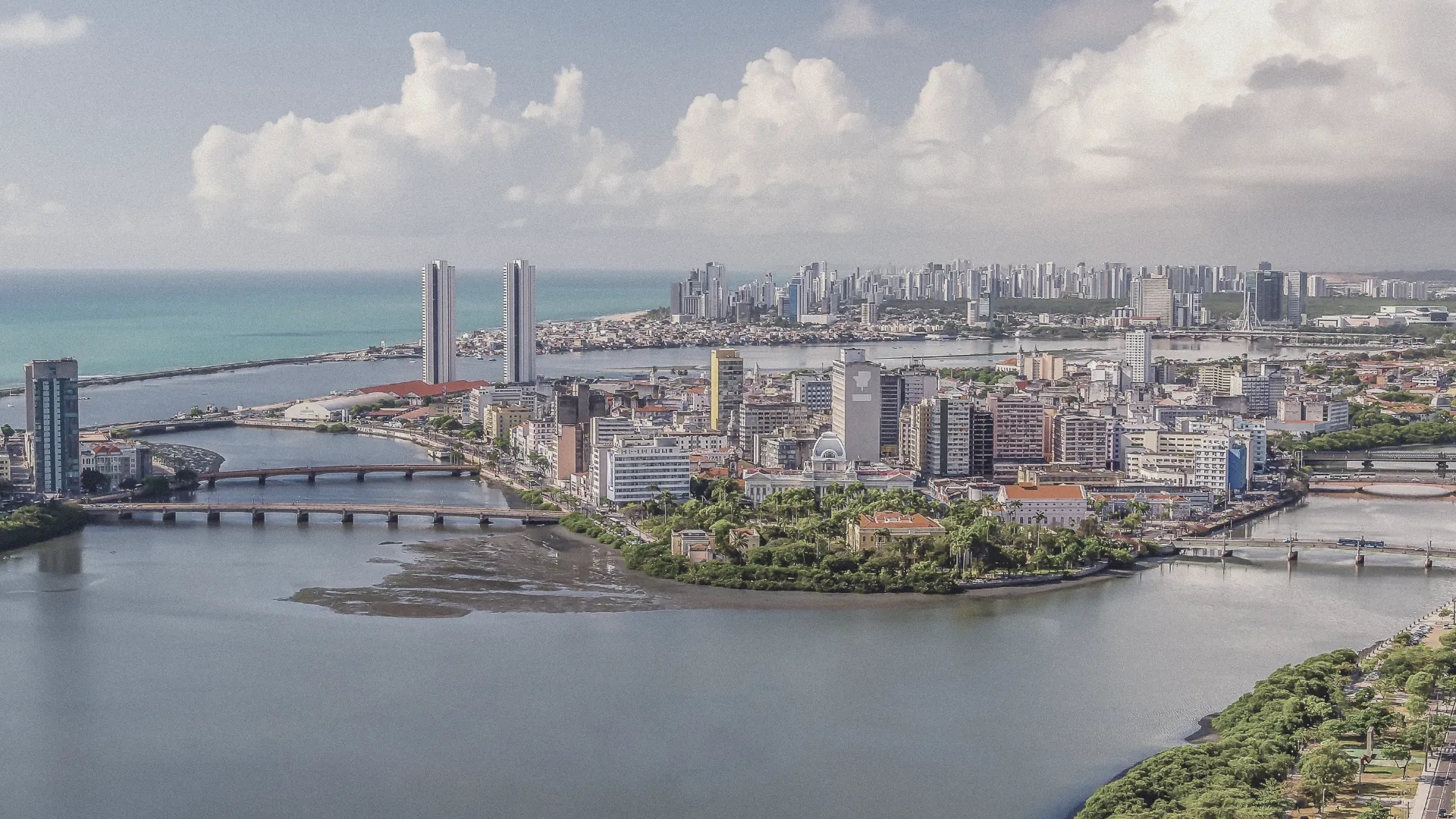 Vista aérea do Recife